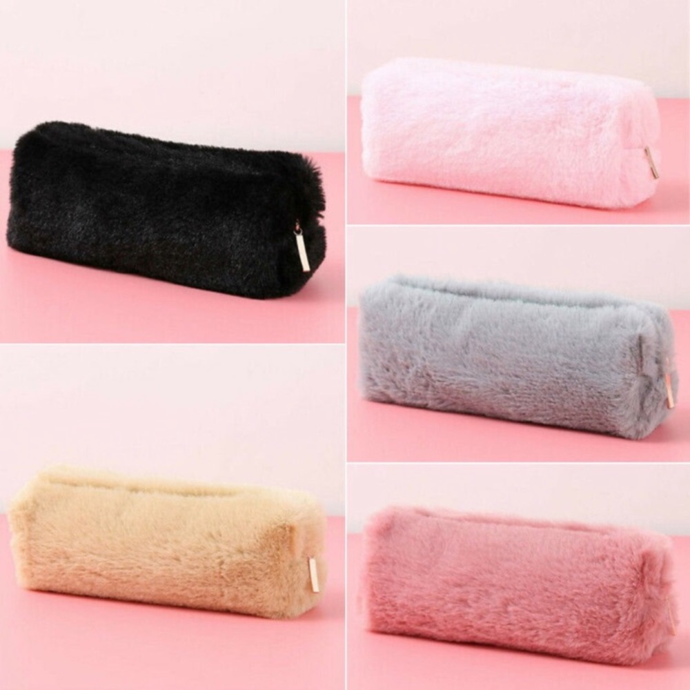 Furry Makeup Pouch